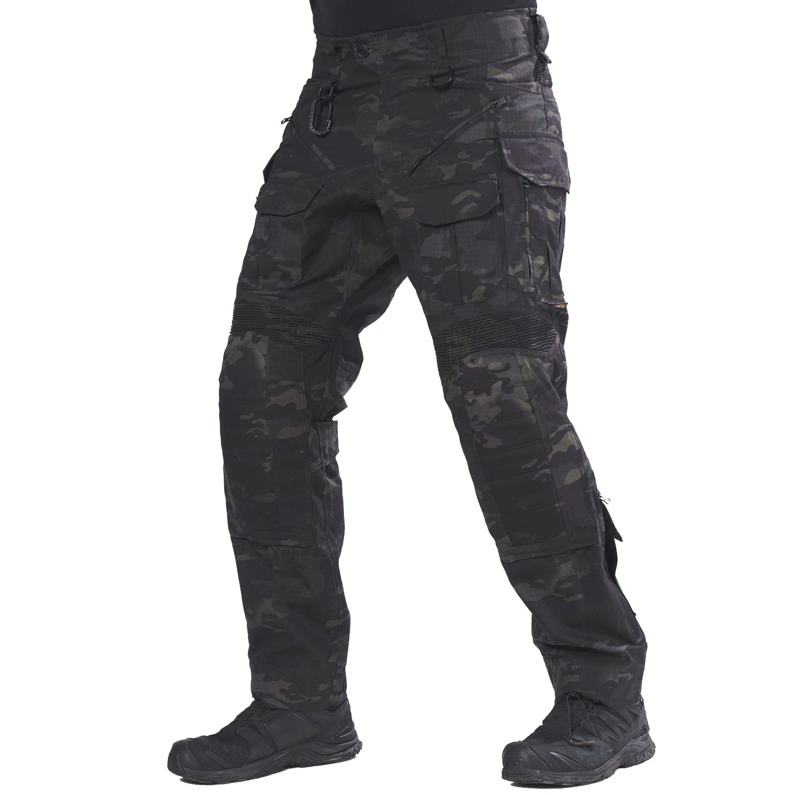 Pants with Kneepads Northwest Gears Multicam Black