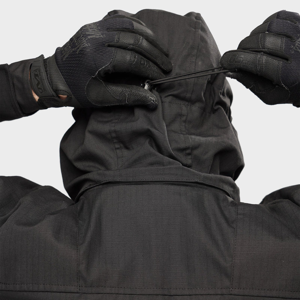 Tactical demi-season jacket Northwest Gears Gen 5.6 Black Ripstop