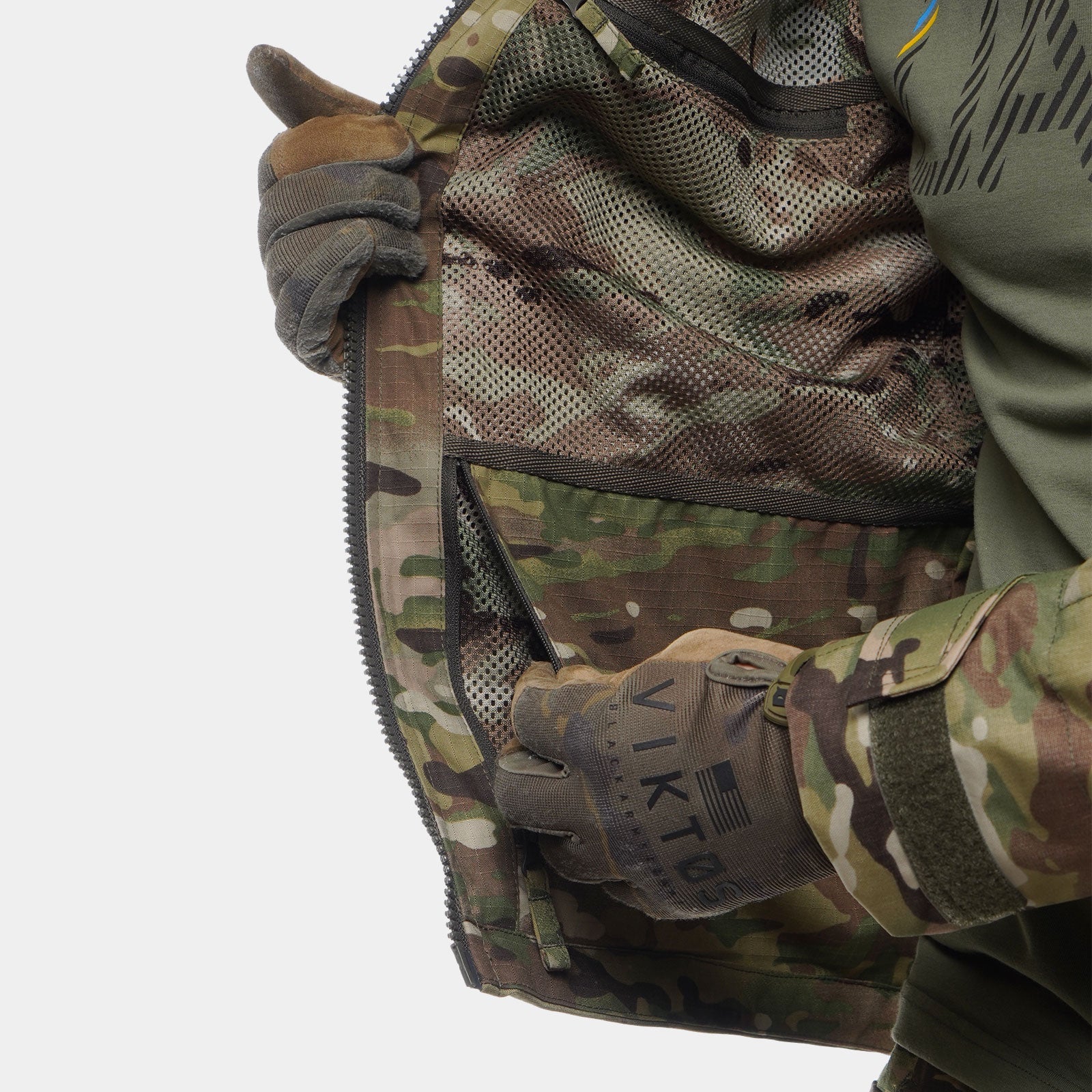 Tactical demi-season jacket Northwest Gears Gen 5.6 Multicam Ripstop