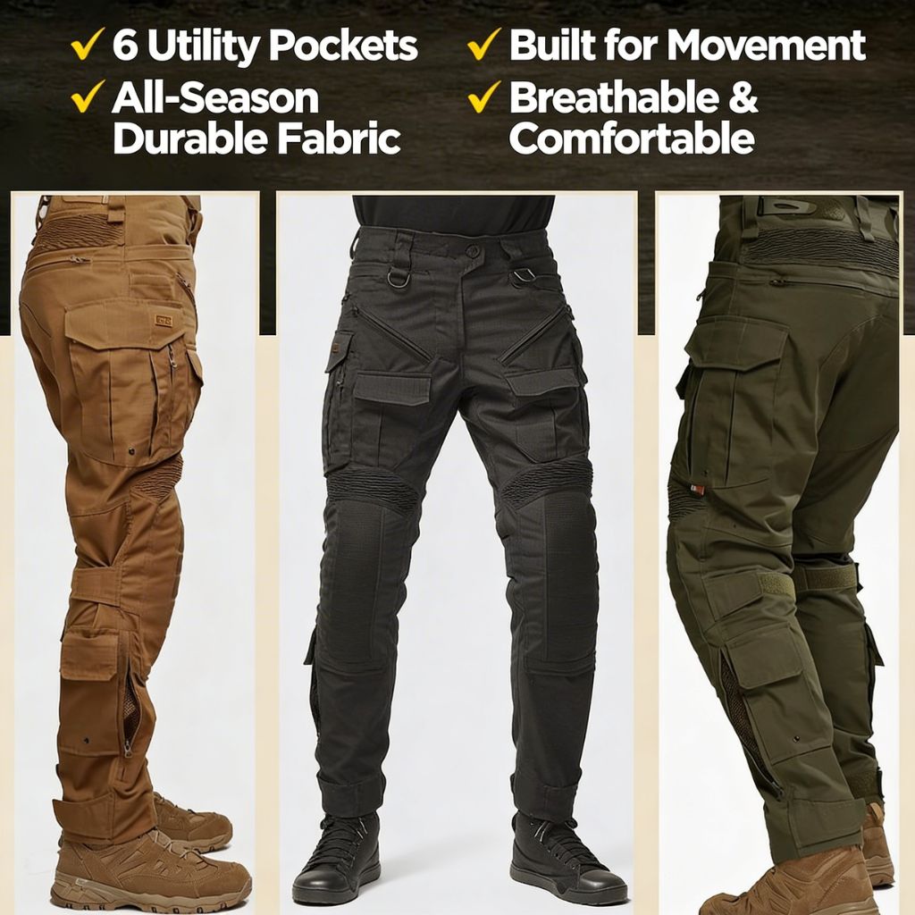 Northwest Gears™ All-in-One Water-Resistant Tactical Pants