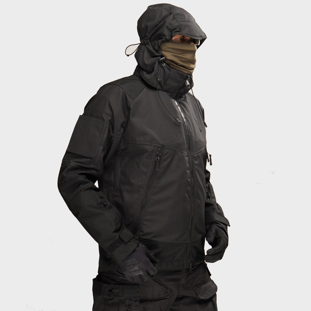 Tactical demi-season jacket Northwest Gears Gen 5.6 Black Ripstop