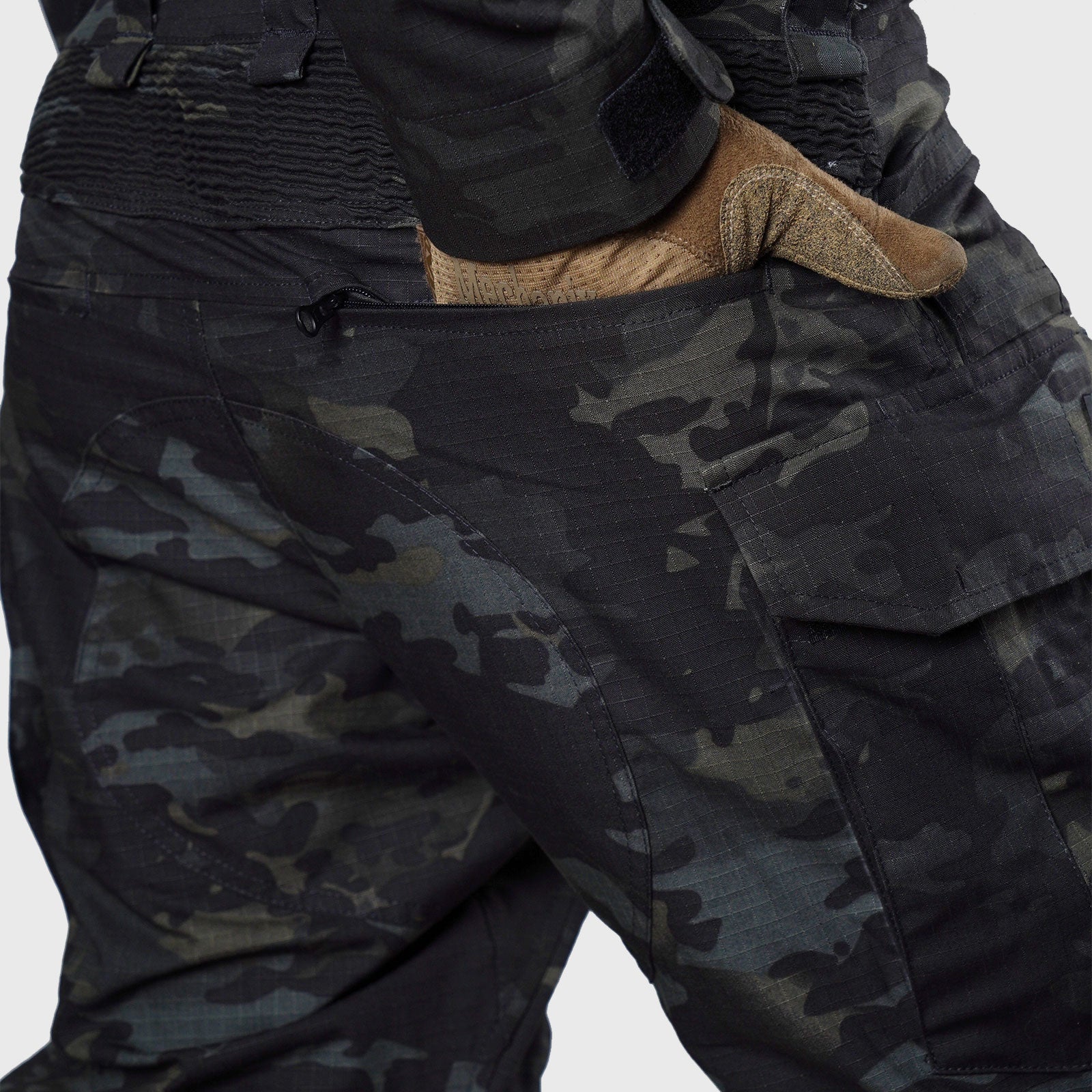 Pants with Kneepads Northwest Gears Multicam Black