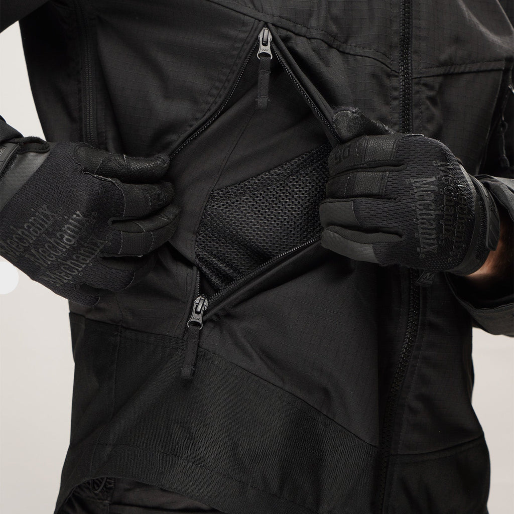 Tactical demi-season jacket Northwest Gears Gen 5.6 Black Ripstop