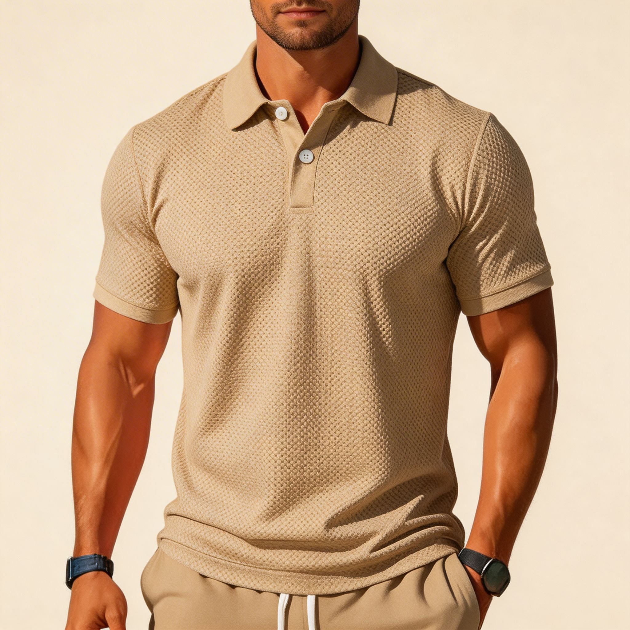 Premium Textured Polo