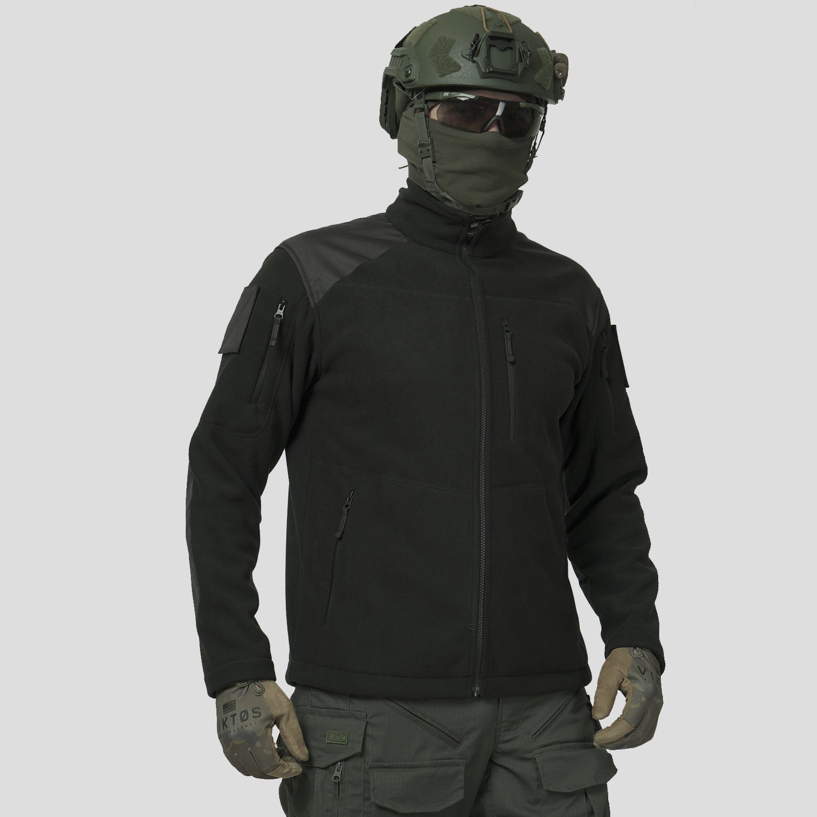 Fleece Jacket Northwest Gears Ultrasoft Termo Black
