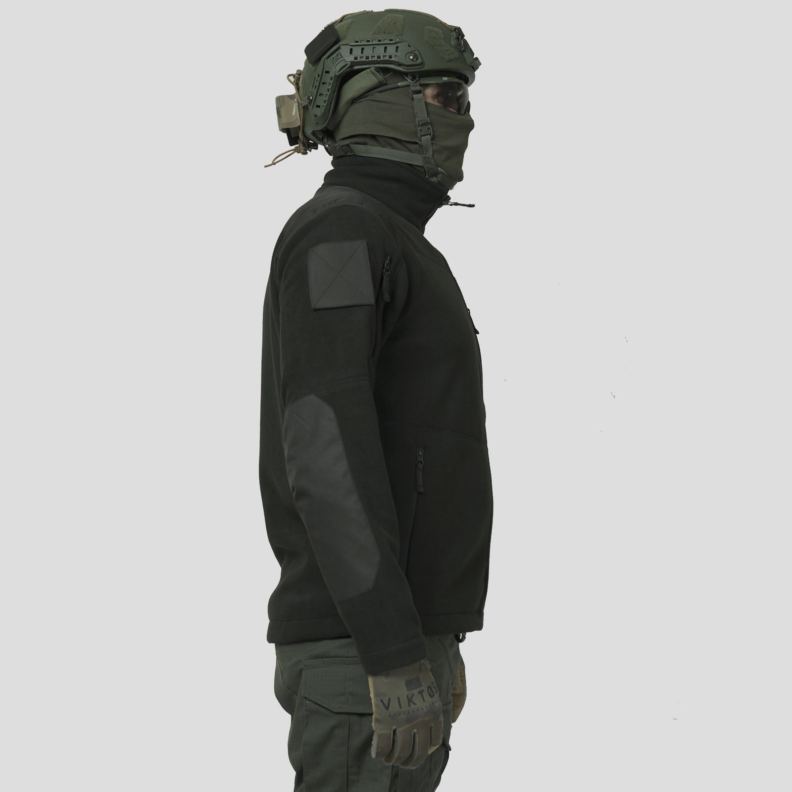 Fleece Jacket Northwest Gears Ultrasoft Termo Black