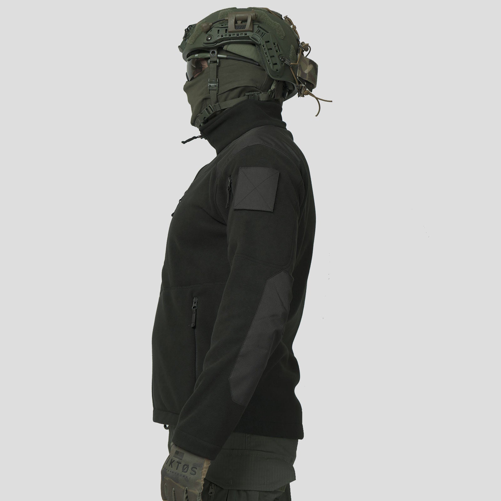 Fleece Jacket Northwest Gears Ultrasoft Termo Black