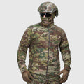 Tactical demi-season jacket with fleece Northwest Gears Multicam Ripstop