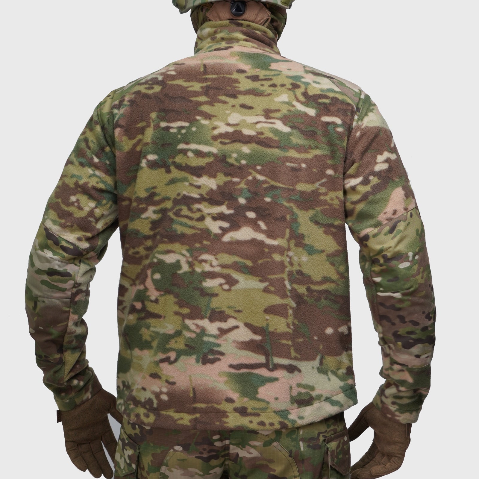 Tactical demi-season jacket with fleece Northwest Gears Multicam Ripstop