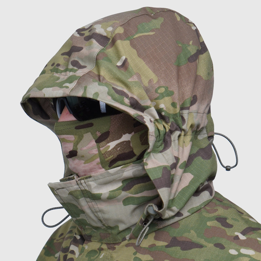 Tactical demi-season jacket with fleece Northwest Gears Multicam Ripstop