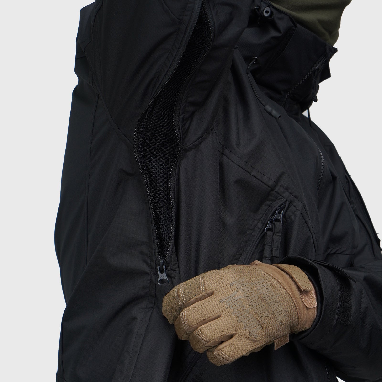 Tactical demi-season jacket Northwest Gears Black Membrane